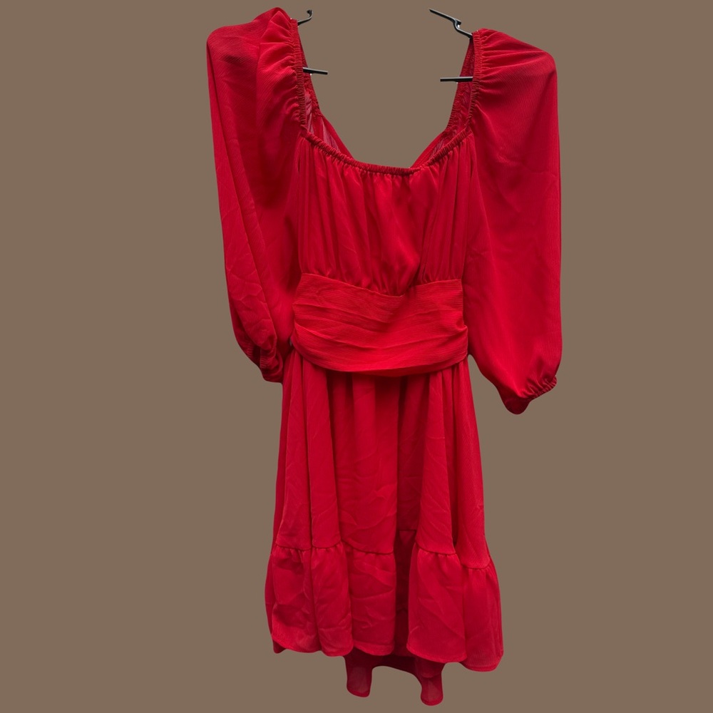 Exlura Red Mini Dress
